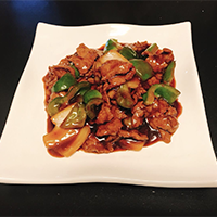 Beef with Green Peppers